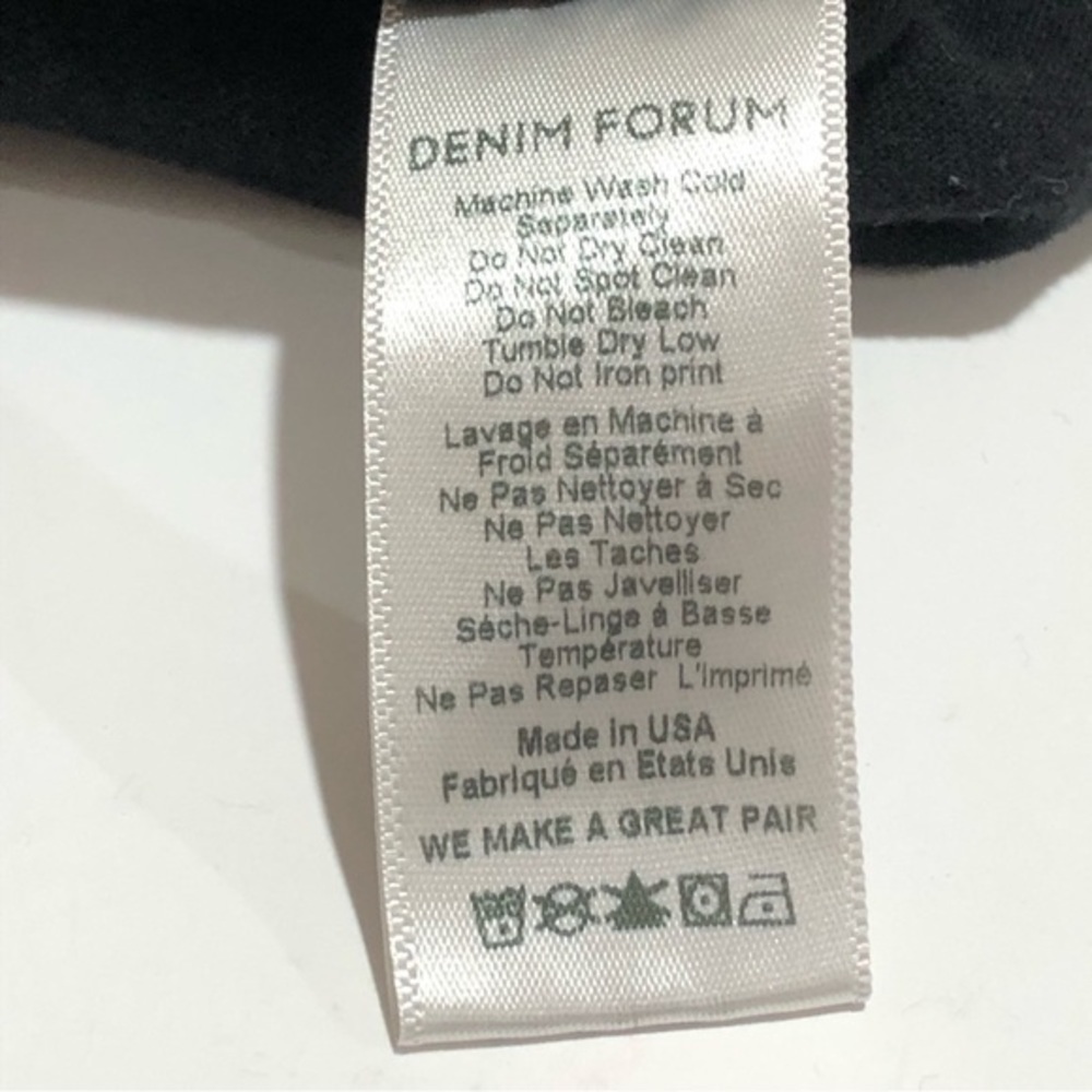 Denim Forum Black Muscle Tank - Picture 6 of 8